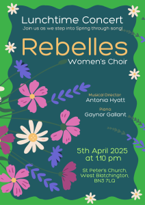 Lunchtime Concert: Step into Spring flyer