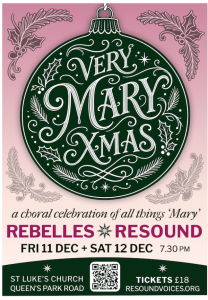 Very Mary Xmas! flyer